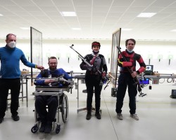 Podio Roberto Lazzaro 10M R3-R5 Carabina a Terra SH1-SH2